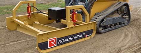 finish grade skid steer|skid steer grading equipment.